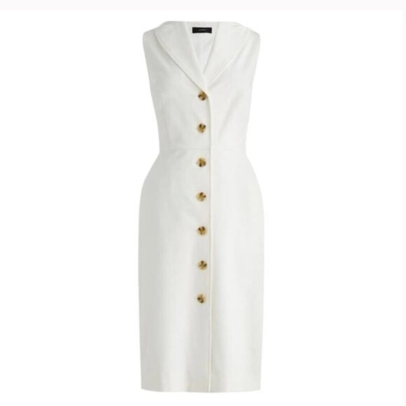 NWT JCREW Blazer-dress in bi-stretch cotton - Picture 10 of 10